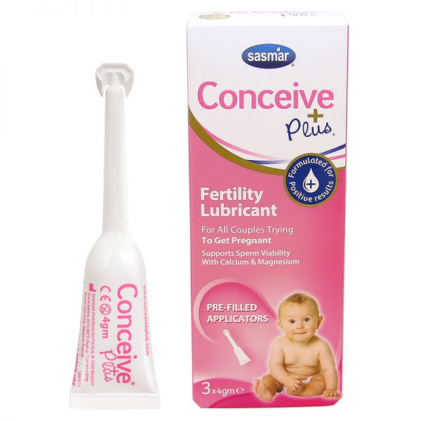 Conceive Plus Fertility Lubricant 3x 4g Pre-Filled Applicators